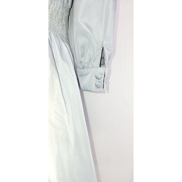 Twelve by Twelve Gray Dress Jacket Trench Coat Size S - Picture 10 of 11